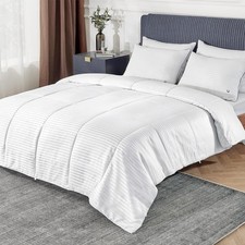 Duvet Insert King Size - Lightweight Comforter, Quilted Cooling Duvet Insert,