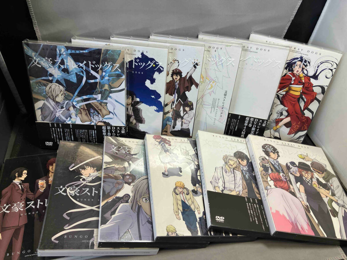 Bungou Stray Dogs Season 1 & 2 Complete DVD Set Vol.1-12 Limited Bungou Stray Dogs Season 1 & 2 Complete DVD Set Vol.1-12 Limited