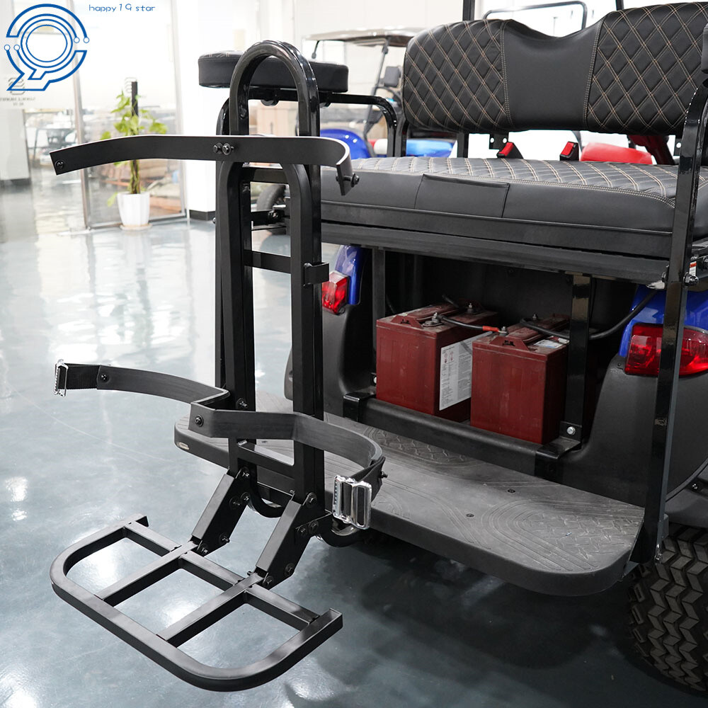 Fits For Club Car E-Z-Go Yamaha Rear Seat Golf Bag Holder Un