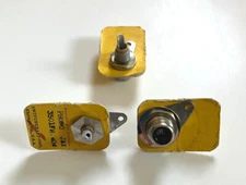 Lot of 3 Vintage Switchcraft 3501FR/FP RCA Panel-Mount Jacks - NOS USA