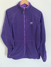 Karrimor Ks-300 Women's Lightweight Fleece Jacket, Purple, Size 12, Full Zip