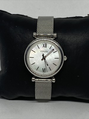 Fossil Carlie ES4432 Women Silver 