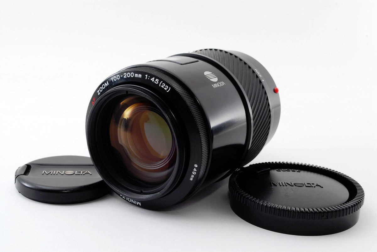 NEAR MINT* Minolta AF 100-200mm F/4.5 AF Lens For Sony Alpha From