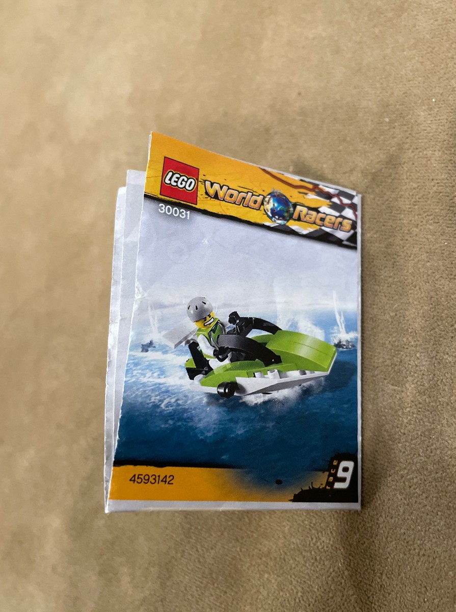 Lego World Racers: Powerboat (30031) Complete W Minifigure