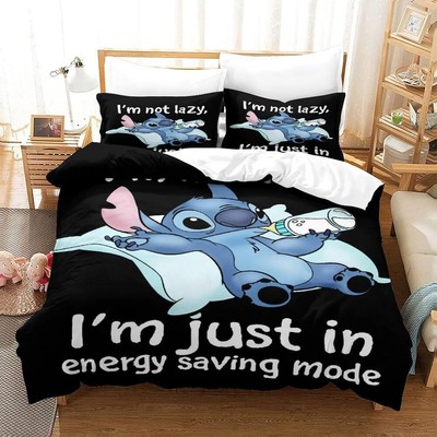 3DStitch Comforter Cover Room Decor Bedspread Cartoon Anime Stitch Bedding Gift