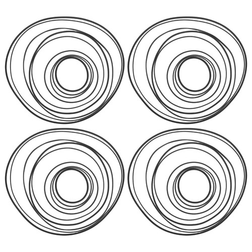 50 Pcs Tape Recorder Belt Player Replacement for Cassette Maintenance Driver - Picture 9 of 12