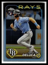 2024 Topps Chrome #163 Jonny Deluca Refractor