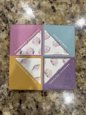 Chloe Emerald 4-Piece Beauty Bar Soap Set – Strawberry, Mint, Citrus, Lavender