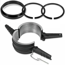 For Cummins ISX/QSX 7040 Piston Ring Compressor Tool+Adapter+Anti-Polishing Ring