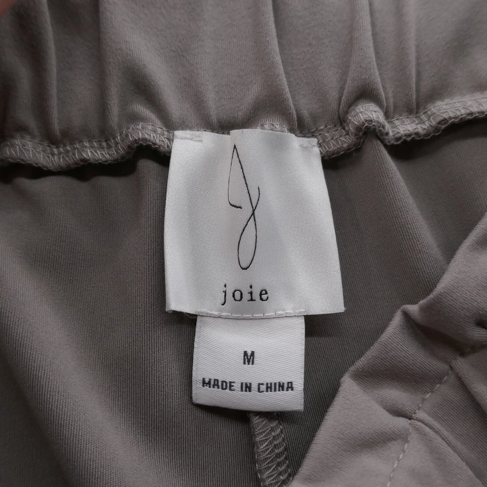 Joie Mujer Pierna Ancha Bolsa de Papel Pantalones Medianos Beige Tirar de tiro alto Boho Foto 3 de 4