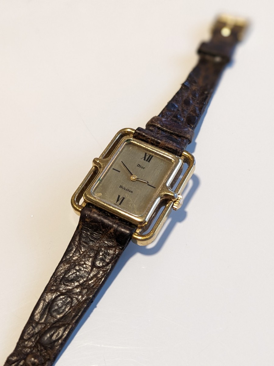 Vintage Christian Dior × BULOVA watch Ladies 1970 Swiss Vintage Christian Dior × BULOVA watch Ladies 1970 Swiss