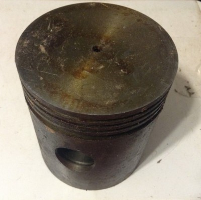 A New Original Flat Head Piston (3-3/8) For A Farmall H, HV Tractors