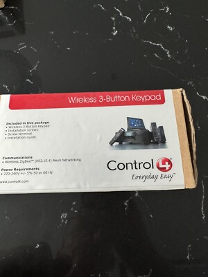 Steuerung 4 Funk 3 Tasten Tastatur schwarz KPZ-3B1-2450-B