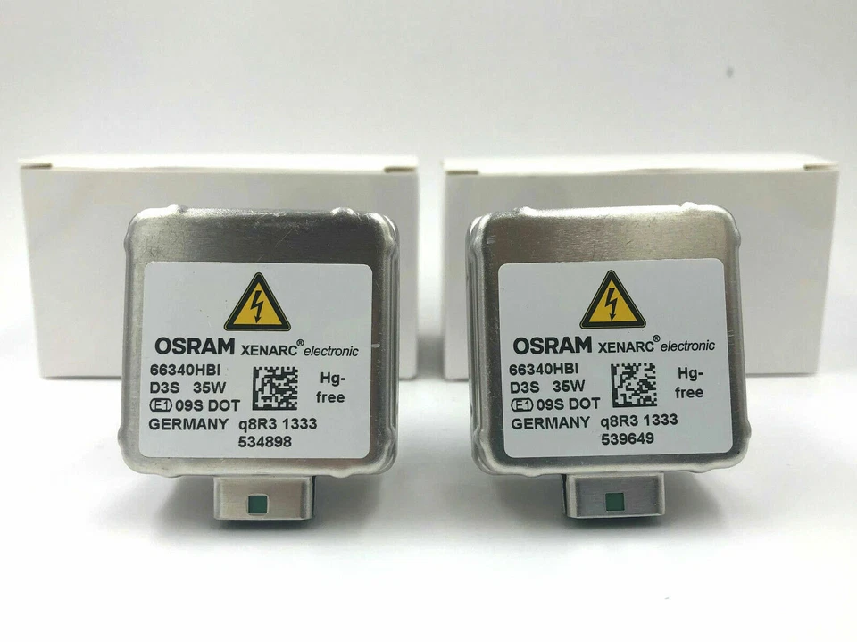 2x New OEM 11-20 Chrysler 300 Xenon Osram D3S 4650K HID Headlight Bulb - Image 2 of 2