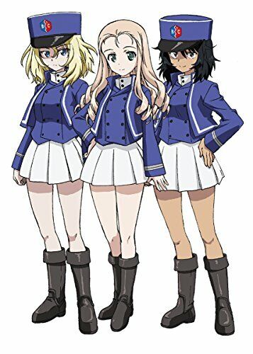 Platts Girls & Panzer final Chapter BC Freedom Gakuen Figure Set - Picture 1 of 1