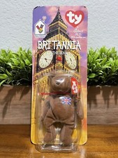 McDONALDS TY BEANIE BABY BRITANNIA THE BEAR RARE WITH 2 TAG ERRORS 1993 OAKBROOK