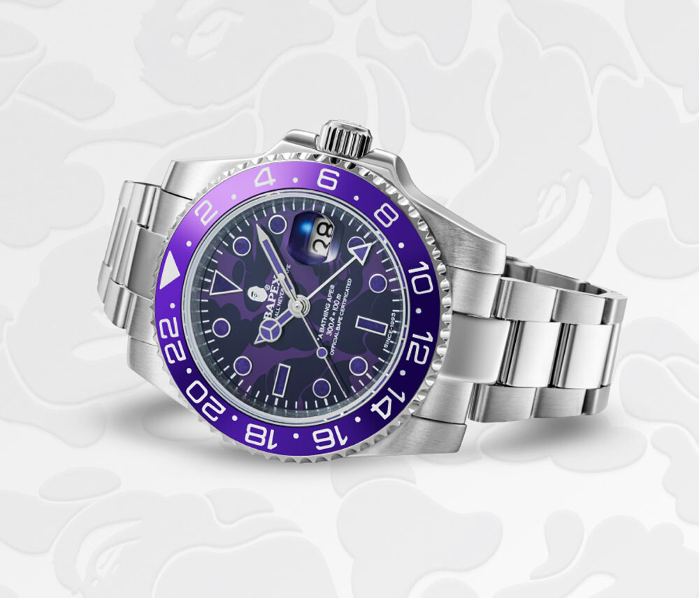 BAPE BAPEX レッド カモフラージュ 金属ベルト A BATHING APE® Type 2 BAPEX Colorcamo | Bape official