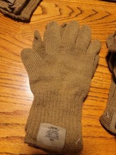US Military 100 Wool Cold Weather Glove Insert - Multiple Sizes