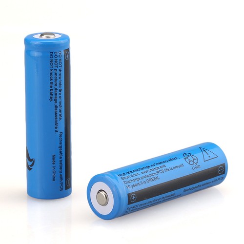 4PCS 3.7V Multipurpose battery 3000mAh Batteries Flashlight Rechargeable Battery - Imagen 3 de 5