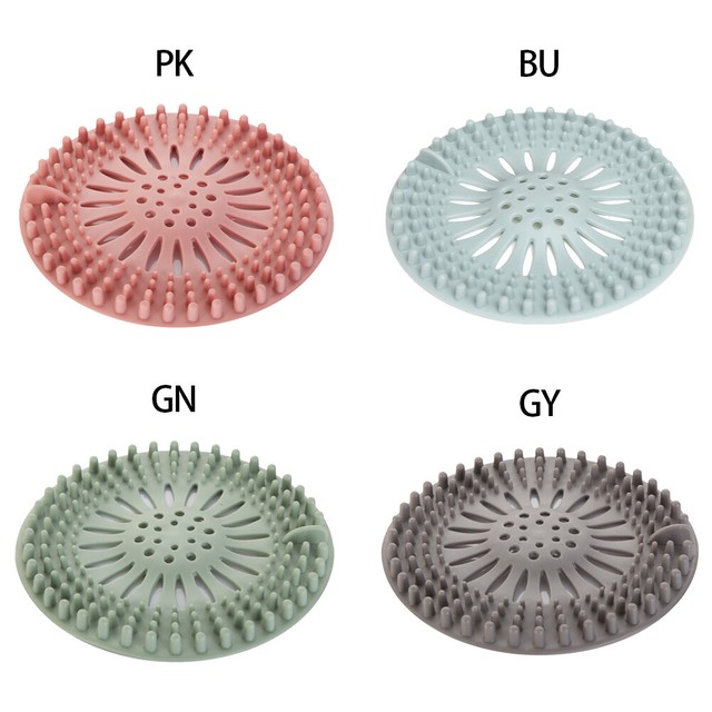 TPR Silicone Scarico Capelli Catturatore Capelli Tappo Bagno Lavello Filtro Doccia Coverpd TPR Silicone Scarico Capelli Catturatore Capelli Tappo Bagno Lavello Filtro Doccia Coverpd