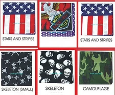  red blue pink Biker scarf paisley American flag eagle head SCARVES wrap bandana