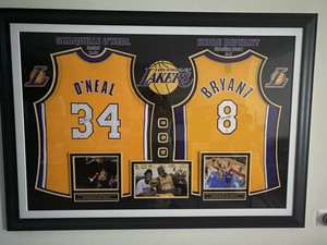 kobe framed jersey