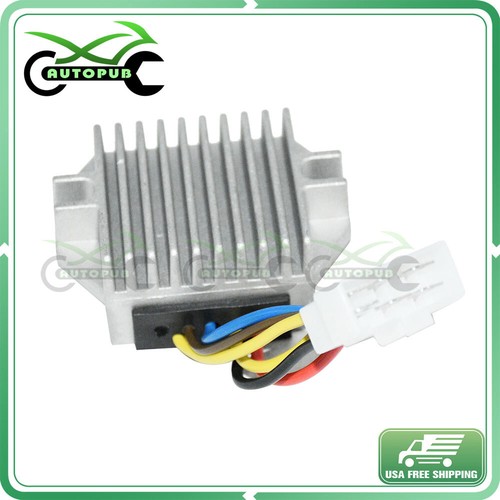 REGULADOR DE VOLTAJE para tractores de césped John Deere AM126304 AUC12632 M70121 M97348 - Imagen 4 de 6