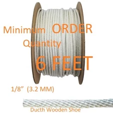  1/8” By the Foot Wood Stove Door Gasket, Round Fiberglass Rope Seal 