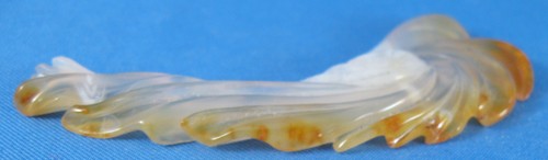 Brazil Agate carved gem stone Darryl Alexander AGTA & Gemmy award winner 5g 2.5" - Picture 4 of 9