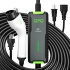 New ListingQpq Level 1-2 Ev Charger, 16 Amp 110-240V Portable Electric Car Charger, Elec.