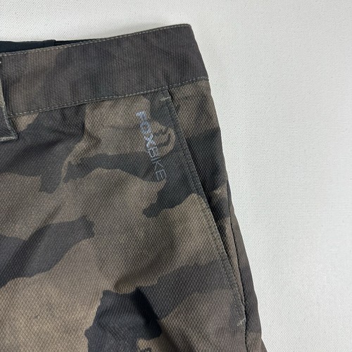 Fox Racing Ranger MTB Downhill Biking Cycling Shorts Green Camo Mens 40 - Picture 4 of 8