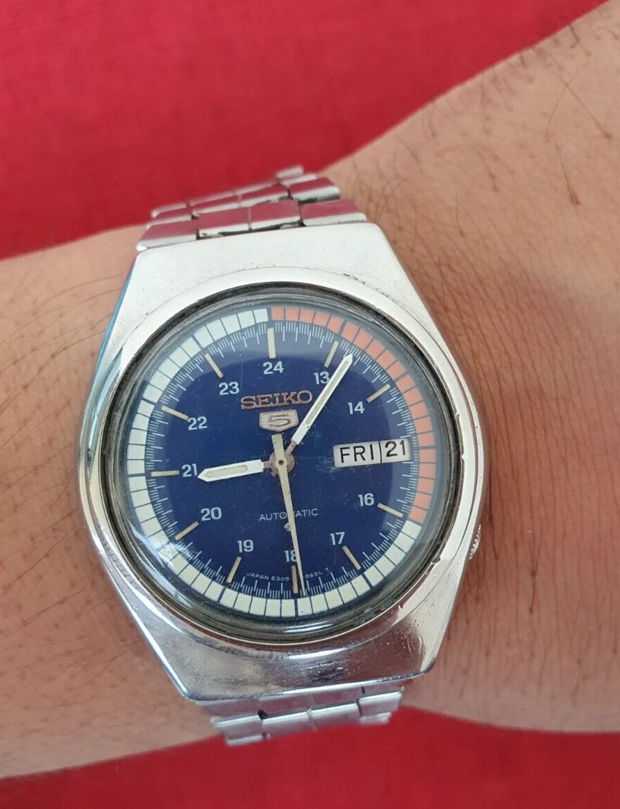 Seiko 2024 5 pepsi