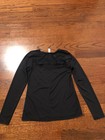 Women’s Black Lightweight Long Sleeve Activewear Top Size Small — photo 5