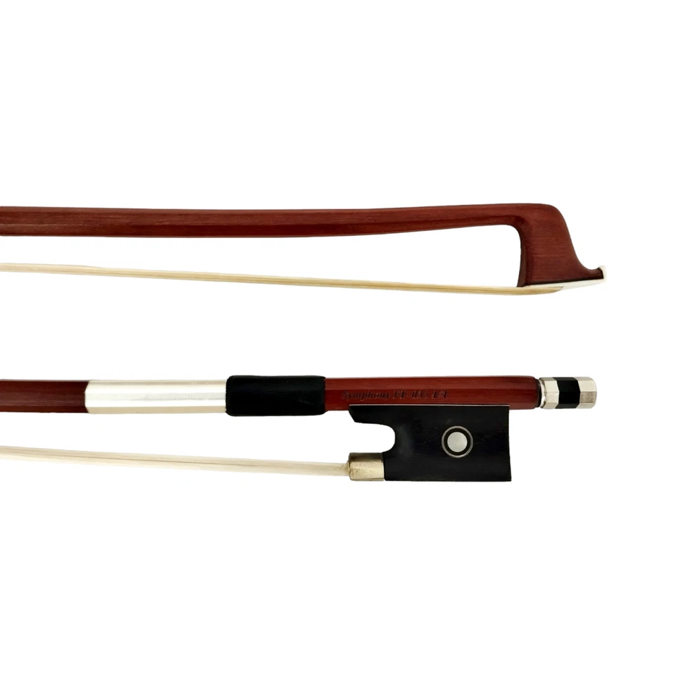 Symphony FL-035 One Quarter Size 1/4 Violin Bow w/Real Horse Hair, Ebony Frog - Image 2 of 4