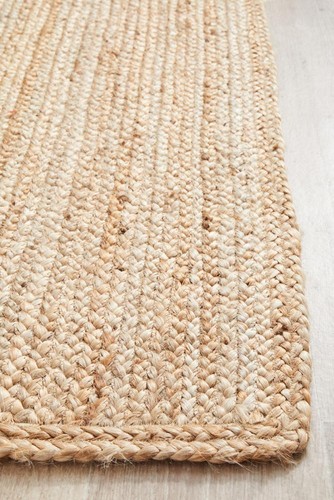Rug Culture BONDI NATURAL Floor Area Carpeted Rug Modern Runner Natural 300X80CM - Picture 6 of 8