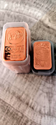 1 oz Copper Bar - Buffalo Nickel