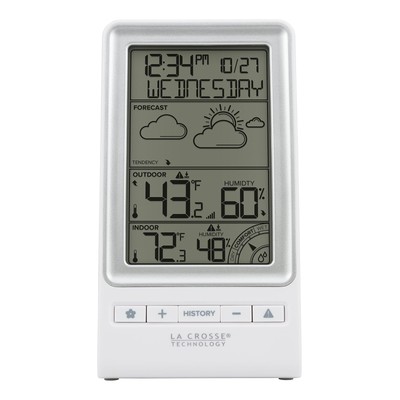 308-1415FCT Wireless Forecast Station, White