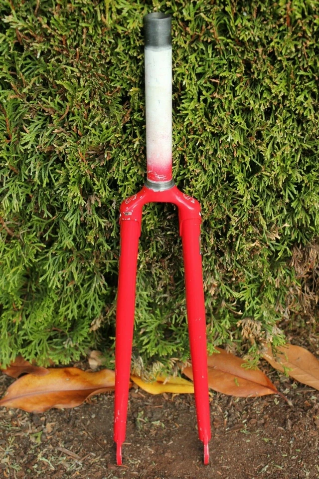 Sannino Pista Columbus Steel Track Fork - 700c, 1" Threaded, 169mm Steertube - Image 3 of 4