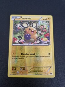 Pokemon TCG Card - XY Breakthrough Reverse Holo Foil - Dedenne 57/162