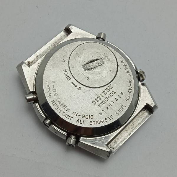時計 CITIZEN CRYSTRON LC 41-9010 Vintage CITIZEN Ana Digi Crystron LC 41-9010 Watch White