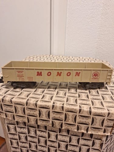 American Flyer 931 S Scale MONON MON 24127 Gondola Car Not Boxed (1961-65) - Picture 8 of 22