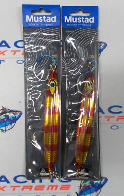 MUSTAD RIP ROLLER SLOW FALL JIG IRONMAN 200g, 2-Pack, NIP
