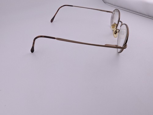 Nautica Eyeglasses, Frames Only, Italy, N7008 046, 49-21-145, Metal, Brown - Picture 7 of 14