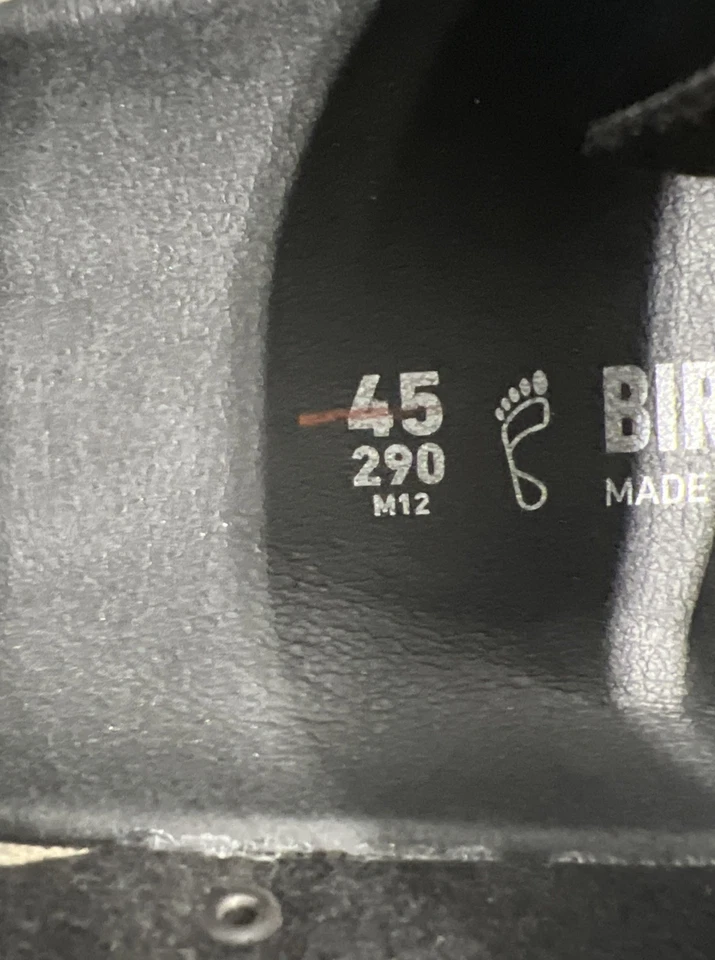 Birkenstock TATACOA Futura NEGRO Resistente Slingbac BirkoFlor 45 M12 Milano Foto 4 de 4