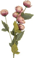 Clayre & Eef 6PL0409P Dekoration Zweig Mit Blumen 10X10X63 Cm