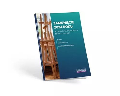 9788383448275 Zamknięcie 2024 roku w księgach rachunkowych instytucji kultury Wi