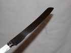 Vintage Kent Silversmith Shefield England Bread Knife 14.5" Mother of Pearl — photo 6