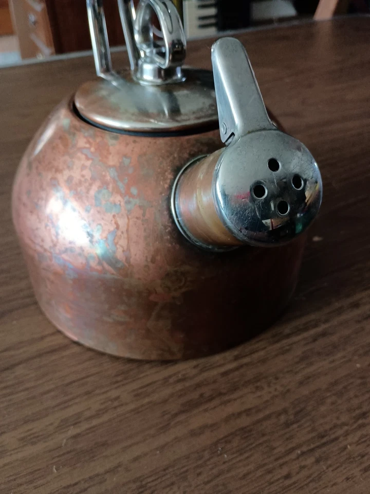 Tetera Chantal Whistling Copper 2 tonos (SL37-19CP) (T-M1) 18/10 SS 1,8 QT Foto 4 de 4