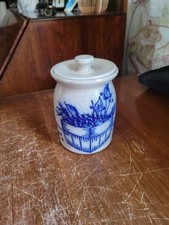 vintage Salmon Falls Stoneware crock or jar