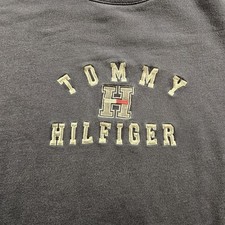 Vintage Tommy Hilfiger Sweatshirt Mens Large Crewneck Spell Out Pullover 90s